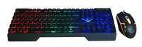 Naceb Technology NA-0951 teclado Ratón incluido Juego USB QWERTY Inglés Negro