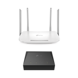 Tp-Link Kit ONU Gigabit / Router Wi-Fi AC1200 / 4 Puertos LAN Gigabit KITONU-EC220G5