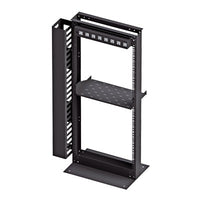 LinkedPRO KIT-ORG-24 armario rack 24U Negro