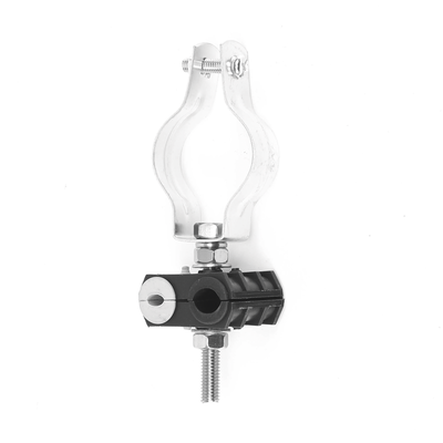 KITST68MCLICK1 - KIT de Un Sujetador de plástico para dos cables de 6 a 8 mm con todo y hardware de instalación en tubos de 1 1/4 in