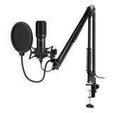 XZEAL Kit de MICROFONO C/SOPORTE XZ260 NEGRO. XZKMC1B - Micrófonos Micrófono de estudio 38 dB 50 - 16000 Hz
