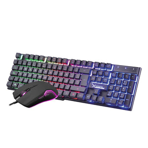 XZEAL XSKTALRW1B teclado Ratón incluido Juego USB Negro