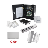 Hikvision Kit de Control de Acceso / 10,000 Tarjetas / 50,000 Eventos KIT-TARJETA-01