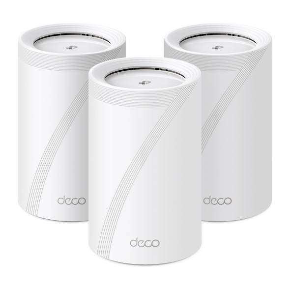 Router Mesh TP-Link Deco BE653 Pack, Tri-Band AC2200, 6 Antenas, 200 Dispositivos
