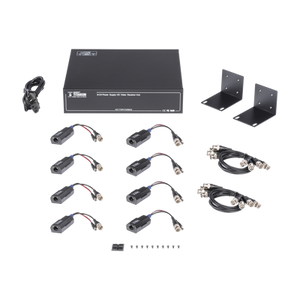 Epcom KITTT8PVTURBOX transmisor de señales de TV VHF TV transmitter distances up to 200 meters in 4K