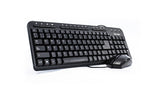 Vorago KM-105 teclado Ratón incluido Universal USB QWERTY Español Negro