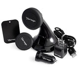 Vorago MK-300 organizador para estación de carga Montaje en pared y sobremesa Negro