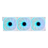 VORAGO Kit Ventiladores FKG500-WH, Producto Empresarial, 3 Velocidades, Bajo Ruido