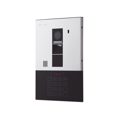 Kocom KLP-D410 sistema de intercomunicación de video Negro, Acero inoxidable