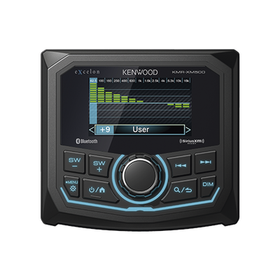 Jvc Kenwood Estéreo Marino / Pantalla 2.7 Pulgadas / Bluetooth Acceso Directo KMR-XM500