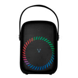 MINI BAFLE KARAOKE VORAGO KSP-455 40WATTS RECARGABLE 1 MICROFONO INALAMBRICO C/CORREAS TWS IPX5 BT 6HRS