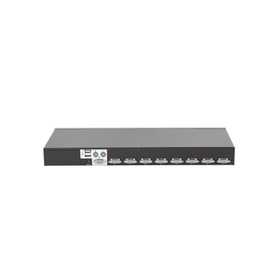 PLANET KVM-210-08 interruptor KVM Montaje en rack Negro