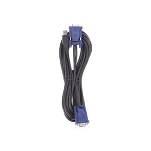 PLANET KVM-KC1-5 cable para video, teclado y ratón (kvm) Negro, Azul 5 m