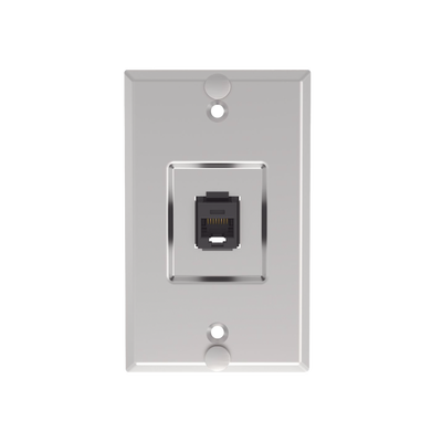 Panduit Placa de Pared Vertical / 1 Puerto Keystone / Jack Cat6 KWPK6