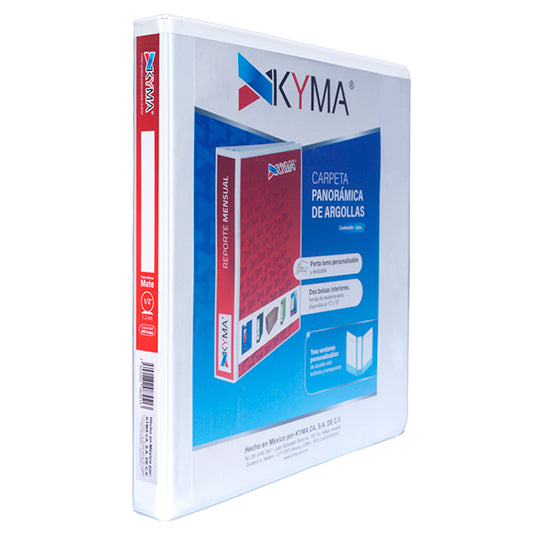 Carpeta panoramica KYMA carta cubierta m