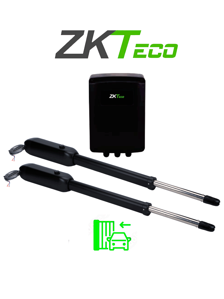 Kit de Pistones de Aluminio para Puertas Abatibles de Doble Servicio, 400 kg, Instalación sin Soldadura, Accesorios Incluidos