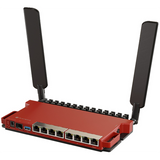 L009UIGS-2HAXD-IN - L009UiGS-2HaxD-IN, Ruteador WiFi-6 574Mbps, CPU 800MHz, 512M RAM, 8xGEth, 1xSFP 2.5G, Serie y USB, RouterOS v7