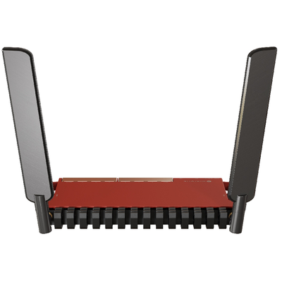 L009UIGS-2HAXD-IN - L009UiGS-2HaxD-IN, Ruteador WiFi-6 574Mbps, CPU 800MHz, 512M RAM, 8xGEth, 1xSFP 2.5G, Serie y USB, RouterOS v7