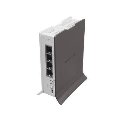 L41G-2axD&FG621-EA, hAP ax lite LTE6, Ruteador WiFi-6 2.4Ghz, 4 x GEth, Ranura SIM de Modem 4G CAT6 (LTE) soporta banda 28