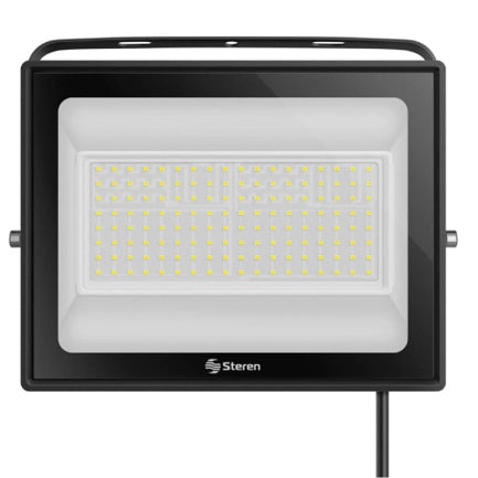 Steren LAM-8100 Reflector Negro 100 W LED, 6300 K, 12000 lm, 110° | Reflectores