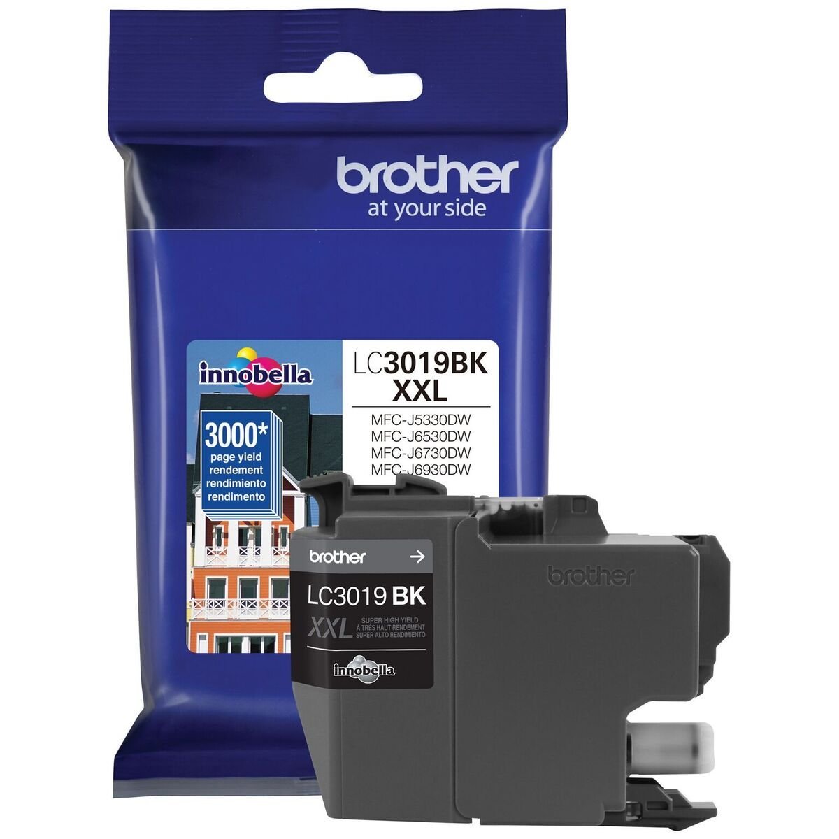 Cartucho Brother LC3019BK Negro 3000 Páginas Alto Rendimiento MFCJ LC-3019BK
