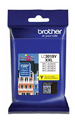 Cartucho Brother LC3019Y Amarillo 1500 Páginas Alto Rendimiento MF LC-3019Y