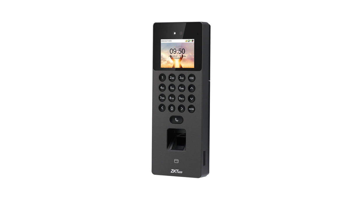 ZK TECO Control de Acceso SenseFace2A, Reconocimiento Facial, IP65, PoE