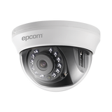 LD7-TURBO-W - Domo TURBOHD 1 Megapixel (720p) / Gran Angular 92° / Lente 2.8 mm / Híbrida / IR Inteligente 20 mts / Interior