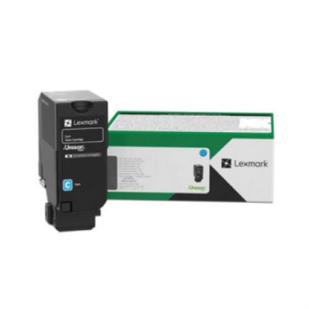 Tóner Lexmark Rendimiento 10500 Páginas Color Cian para CS/CX730, Original