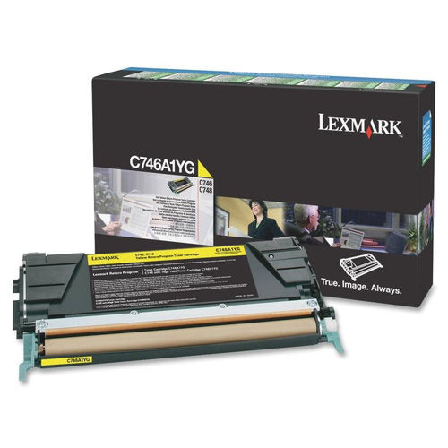 Toner Lexmark Programa Retorno Amarillo C746 - C746A1Yg