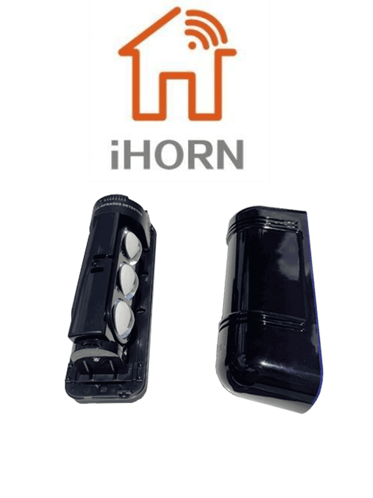 Detector IHORN ABE100 Triple Haz Fotocelda 100 Mts 50mS 12VDC IHORN/RISCO/DSC/BOSCH