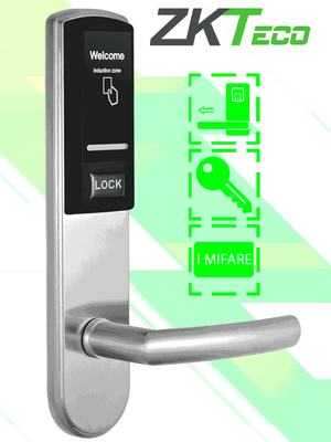 ZKTeco LH3000R lector de control de acceso Lector básico de control de acceso Negro, Plata