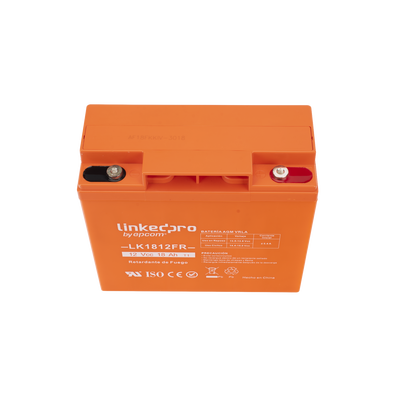LinkedPRO LK1812FR batería recargable industrial Sealed Lead Acid (VRLA) 18000 mAh 12 V, Rojo