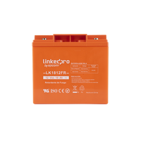 LinkedPRO LK1812FR batería recargable industrial Sealed Lead Acid (VRLA) 18000 mAh 12 V, Rojo