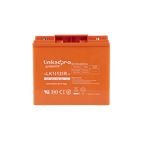 LinkedPRO LK1812FR batería recargable industrial Sealed Lead Acid (VRLA) 18000 mAh 12 V, Rojo