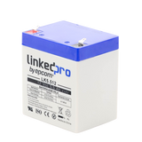 Bateria Epcom LK5.512 12 Vcc 5.5 Ah UL tecnologia AGM-VRLA uso en equipo electronico alarmas de intrusion incendio control de acceso video vigilancia terminales F1 incluye adaptador para terminal F2