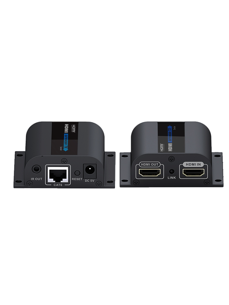 SAXXON Kit Extensor de Video HDMI LKV372PRO, 1080p, CAT 6, Hasta 50m