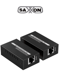 Saxxon LKV410P extensor audio/video Transmisor y receptor de señales AV Negro