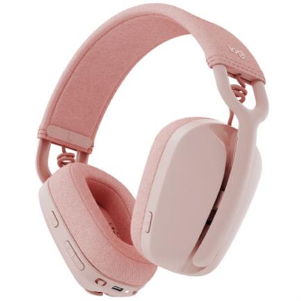 DIADEMA LOGITECH ZONE VIBE 100 BT PC MAC ANDROID ROSE (981-001223)