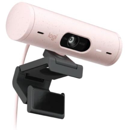 CAMARA WEB LOGITECH BRIO 500 FULL HD 1080p USB-C ROSE (960-001418)