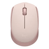 Mouse Logitech M170 Inalámbrico Simplicidad de Plug-Play 1000dpi Color Rosa