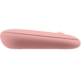 Mouse Logitech Pebble 2 M350s Óptico BT 4,000 DPI Rosa, Diseño Compacto
