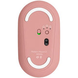 Mouse Logitech Pebble 2 M350s Óptico BT 4,000 DPI Rosa, Diseño Compacto