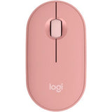 Mouse Logitech Pebble 2 M350s Óptico BT 4,000 DPI Rosa, Diseño Compacto