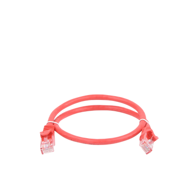 LinkedPRO LP-UT6-050-RD cable de red Rojo 0,5 m Cat6 U/UTP (UTP)