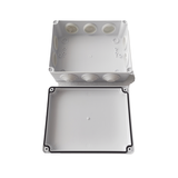 LinkedPro Caja Estanca de Conexiones IP65, 10 Entradas, 200x155x80 mm, Incluye Tornillería