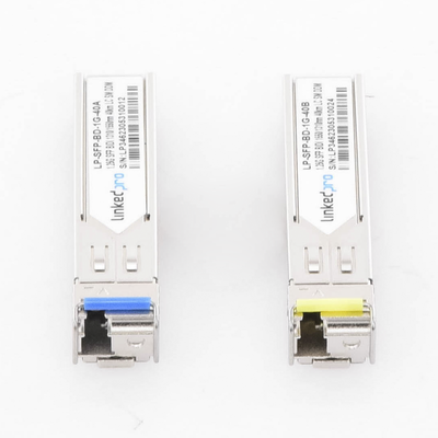 LP-SFP-BD-1G-40 - Linkedpro By Epcom Transceptor Óptico SFP Bidireccional / 1.25 Gbps / Monomodo 1310/1550 nm