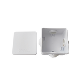 LP-WBX-80 - LinkedPro Caja Estanca IP55 80x80x50 mm, 4 Entradas, Tornillería Incluida