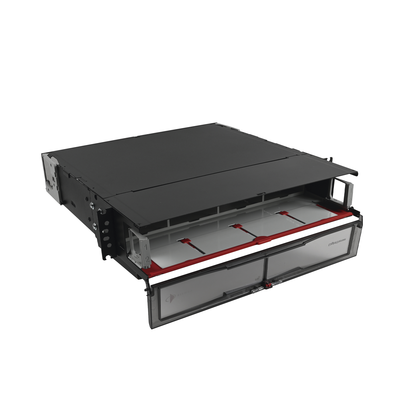 LVE-2U-MD-P01A - Siemon Distribuidor de Fibra Óptica de Alta Densidad / 19' Rack / 2 UR LVE-2U-MD-P01A
