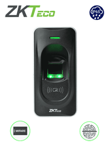 ZKTeco FR1200MF lector de control de acceso Lector de control de acceso inteligente Negro, Lector de huella digital
